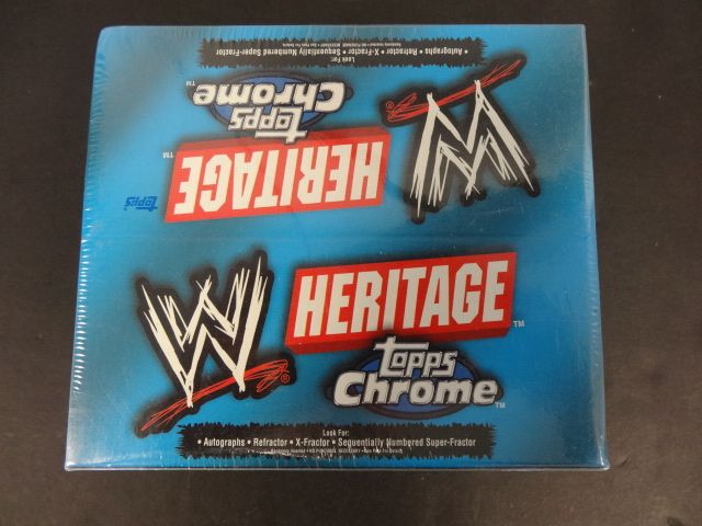2006 Topps Heritage Chrome WWE Wrestling Box (Hobby)
