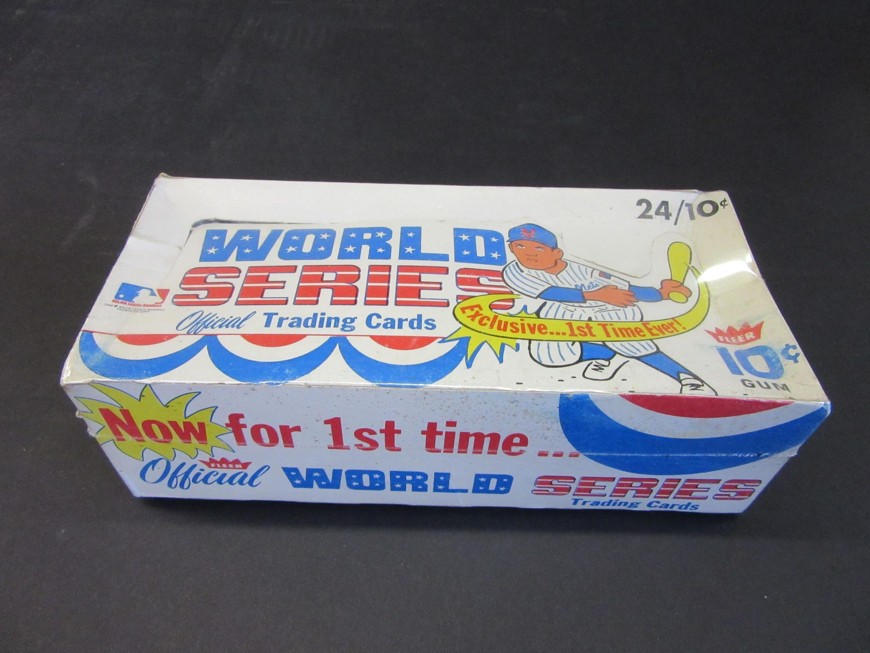 1970 Fleer Baseball 10 Cent Empty Display Box (World Series)