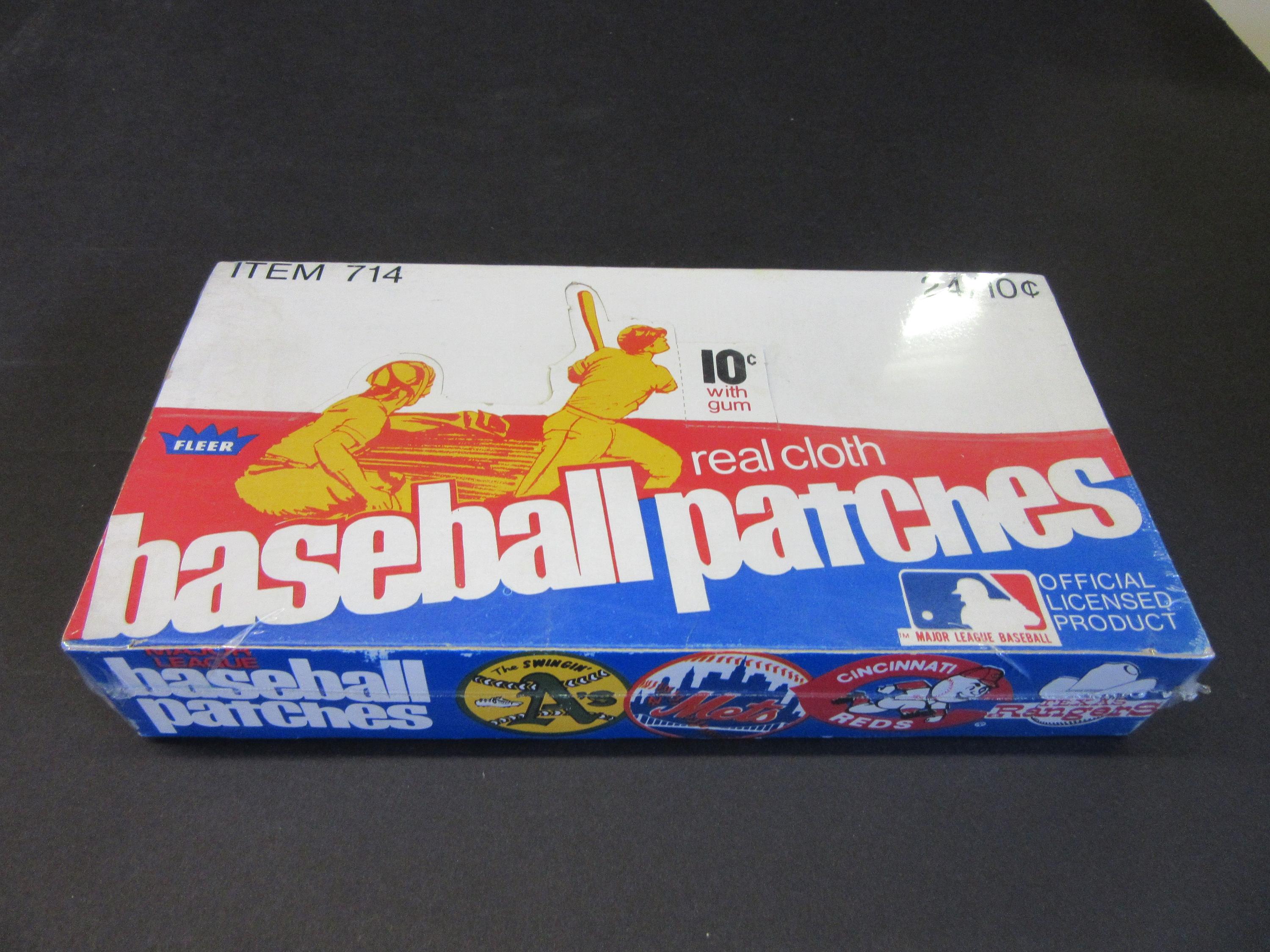 1974 Fleer Baseball 10 Cent Empty Display Box