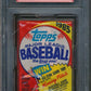 1985 Topps Baseball Unopened Wax Pack PSA 9