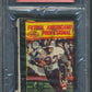 1977 Topps Football Unopened Mexican Wax Pack PSA 5 (4 Card)
