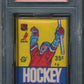 1985/86 OPC O-Pee-Chee Hockey Unopened Wax Pack PSA  Lemieux