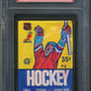1985/86 OPC O-Pee-Chee Hockey Unopened Wax Pack PSA 10