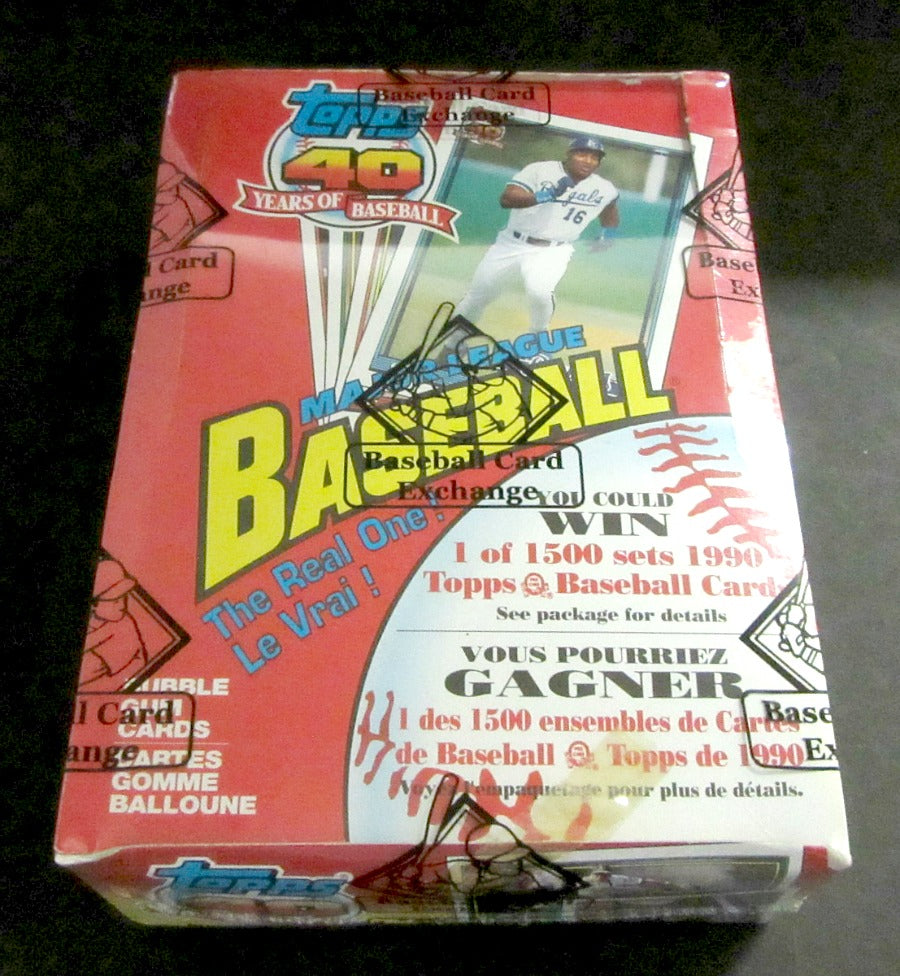 1991 OPC O-Pee-Chee Baseball Unopened Wax Box (BBCE)