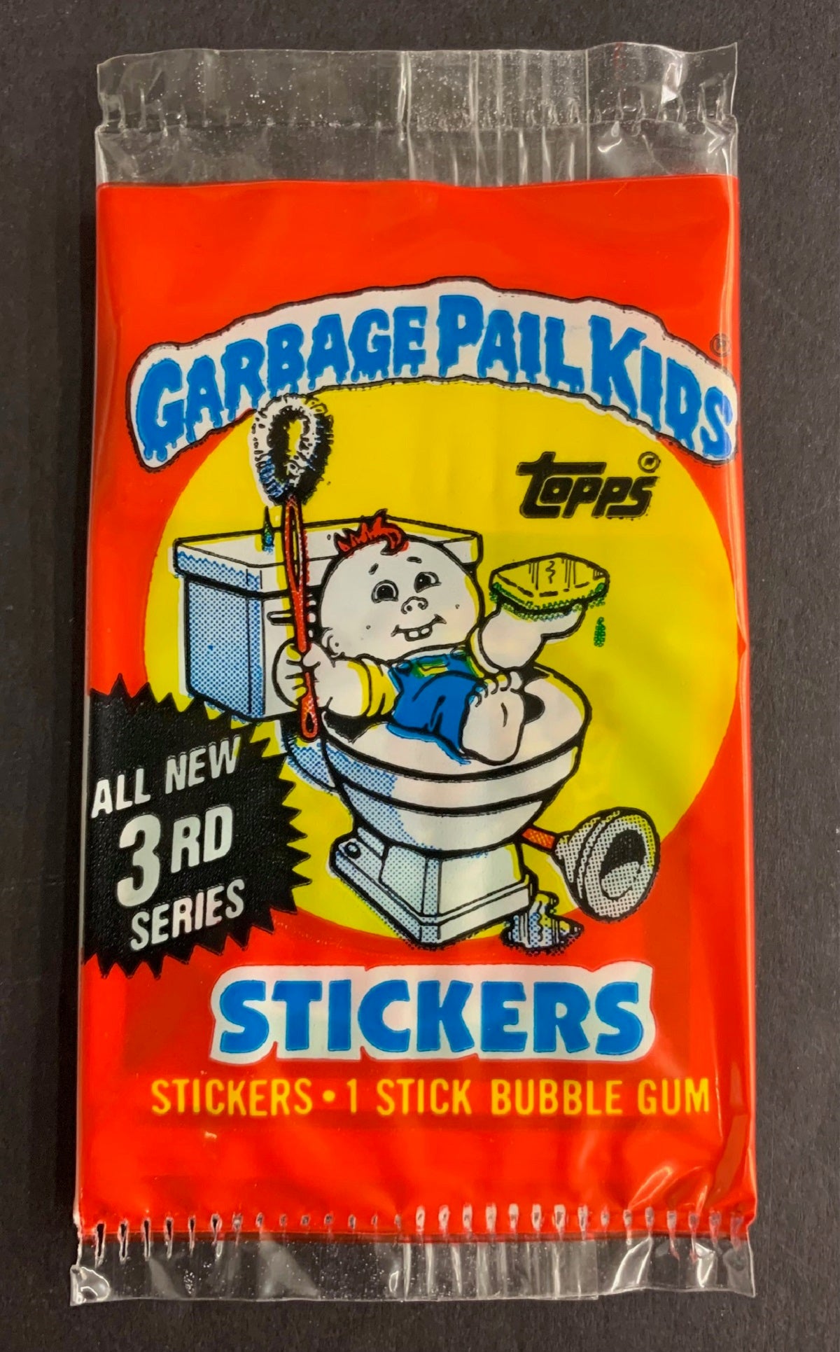 1986 Topps Garbage Pail Kids U.K. Series 3 Unopened Pack