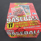 1981 Fleer Baseball Unopened Wax Box (FASC)