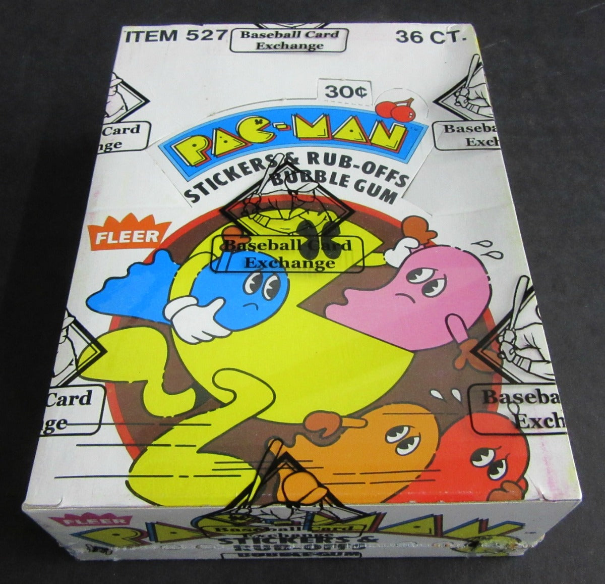 1980 Fleer Pac-Man Unopened Wax Box (BBCE)