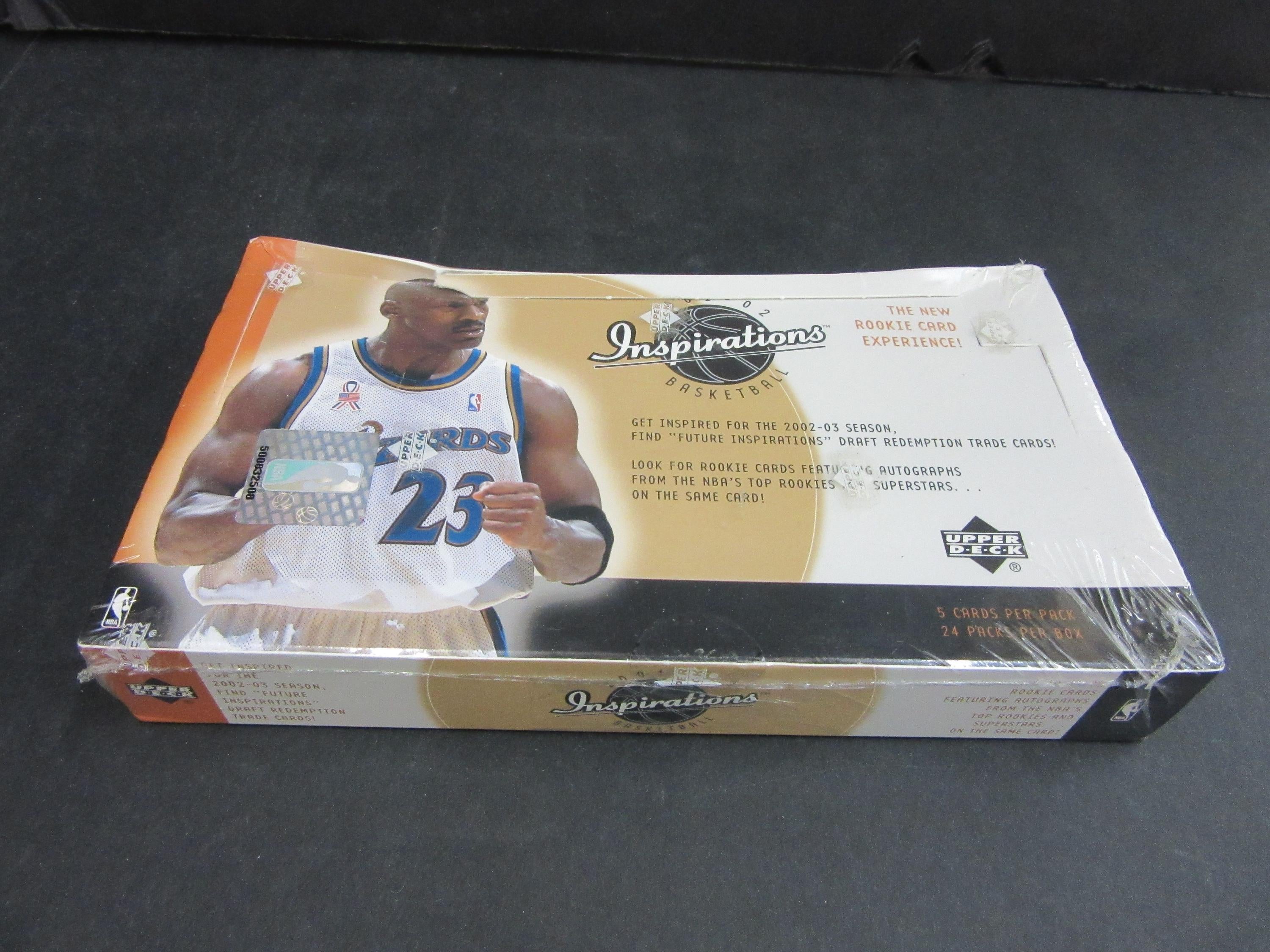 2001/02 Upper Deck Inspirations Basketball Box (Hobby)