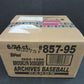 1995 Topps Archives Baseball Brooklyn Dodgers Case (6 Box)