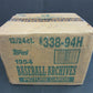 1954 Topps Archives Baseball Case (1994) (12 Box)