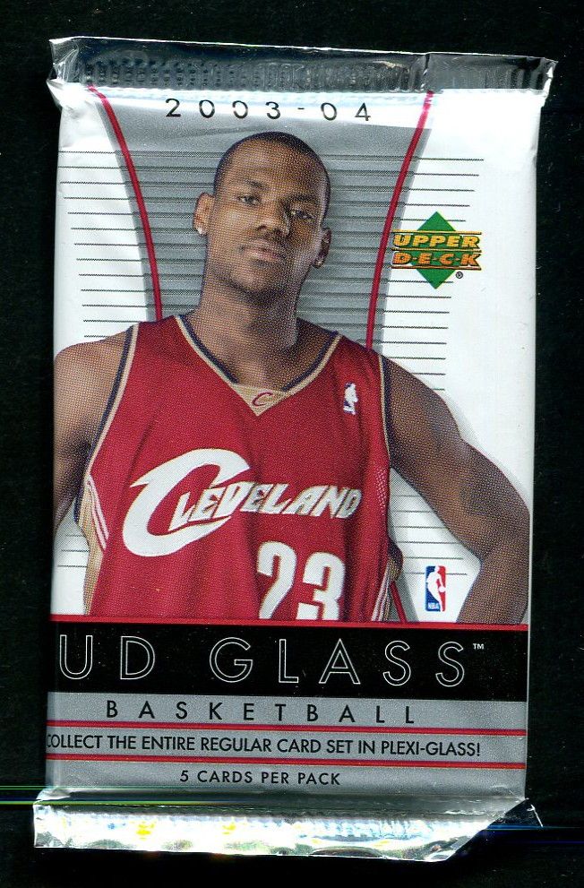 2003/04 Upper Deck Glass Basketball Unopened Pack (Hobby)