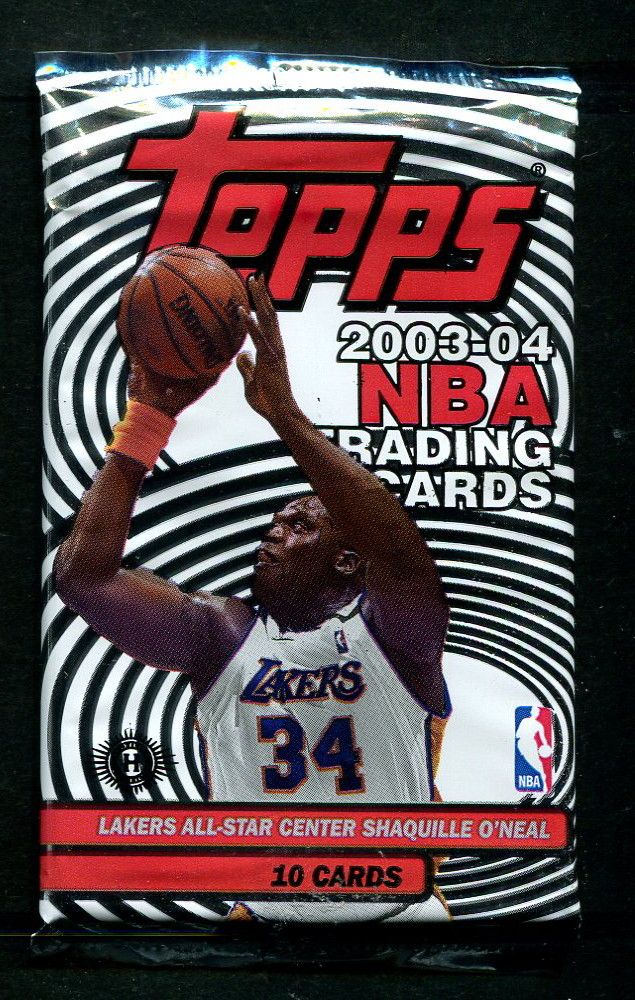 2003/04 Topps Basketball Unopened Pack (Hobby) (10 Cards)