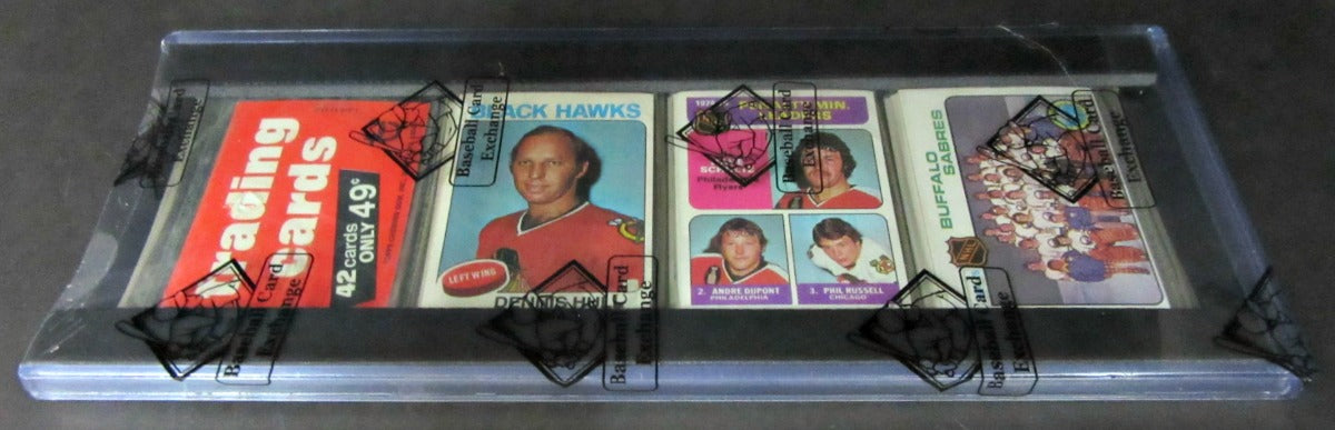 1975/76 Topps Hockey Unopened Rack Pack