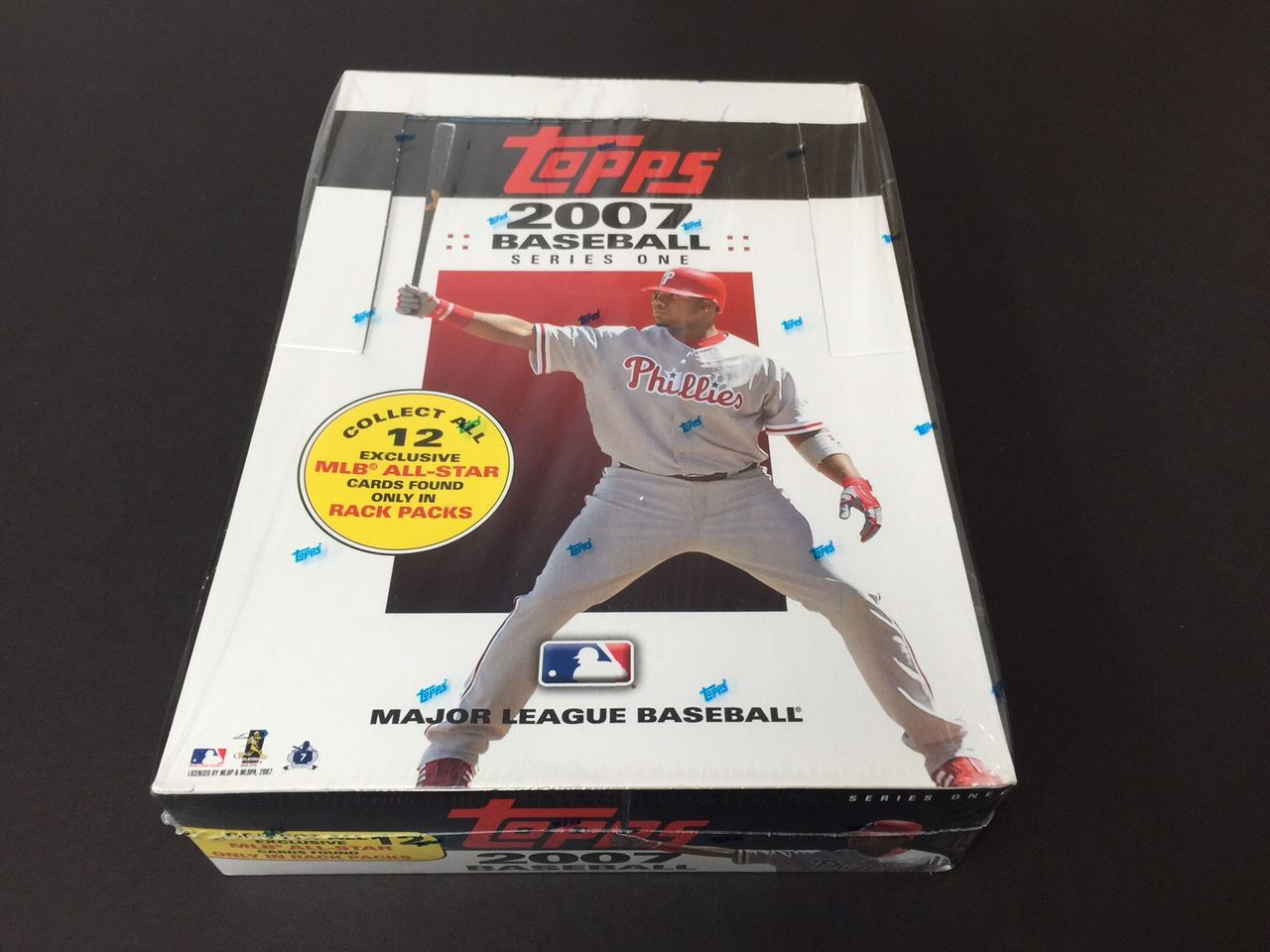 2007 Topps Baseball Series 1 Rack Box (Retail) (24/21/1)