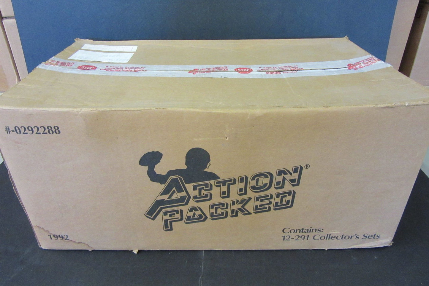 1992 Action Packed Football Factory Set Case (12 Sets) (0292288)