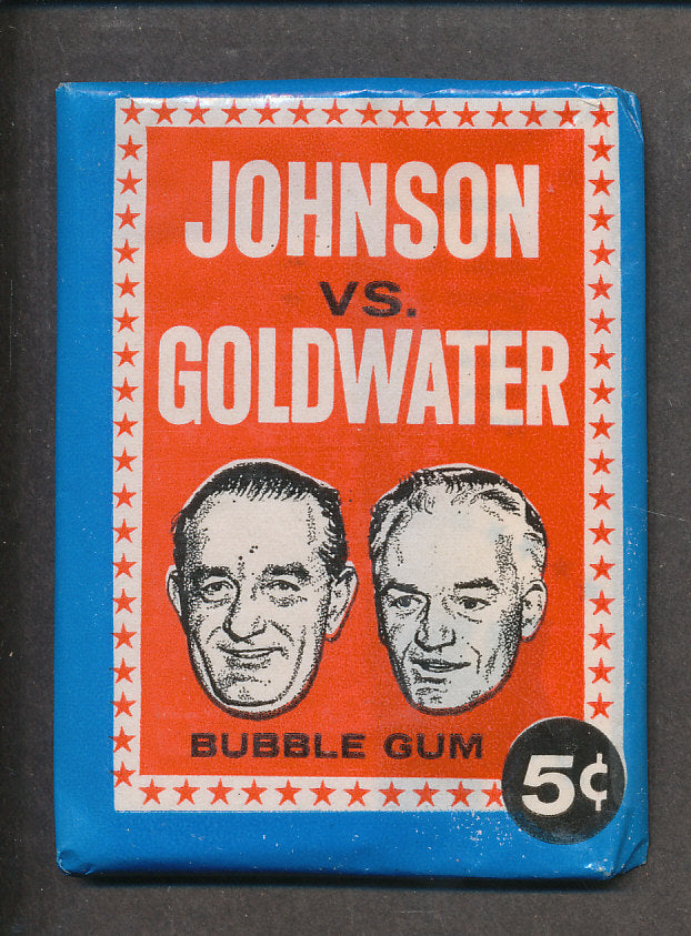 1964 Topps Johnson vs. Goldwater Unopened Wax Pack