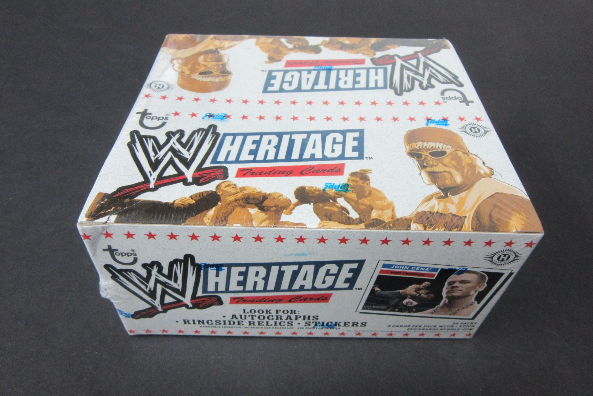 2005 Topps WWE Heritage Wrestling Box (Hobby)