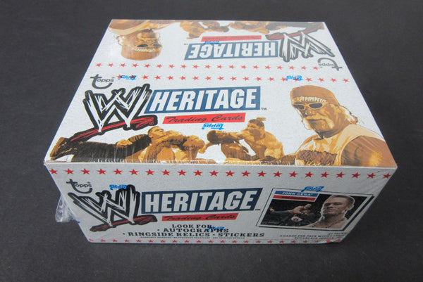 2005 Topps WWE Heritage Wrestling Box (Retail) Baseball Card Exchange 2005 Topps WWE Heritage Wrestling Box (Retail) Baseball Card Exchange