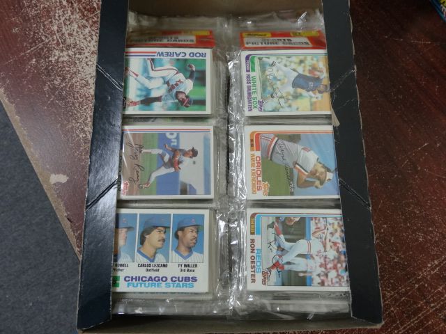 1982 Topps Baseball Unopened Rack Box (Alternate Box)