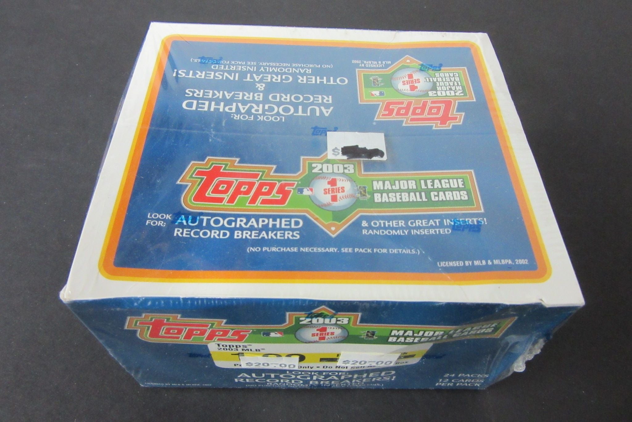 2003 Topps Baseball Series 1 Box (Retail) (24/12)