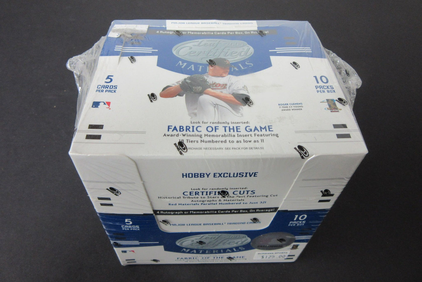 2005 Leaf Certified Materials Baseball Box (Hobby)