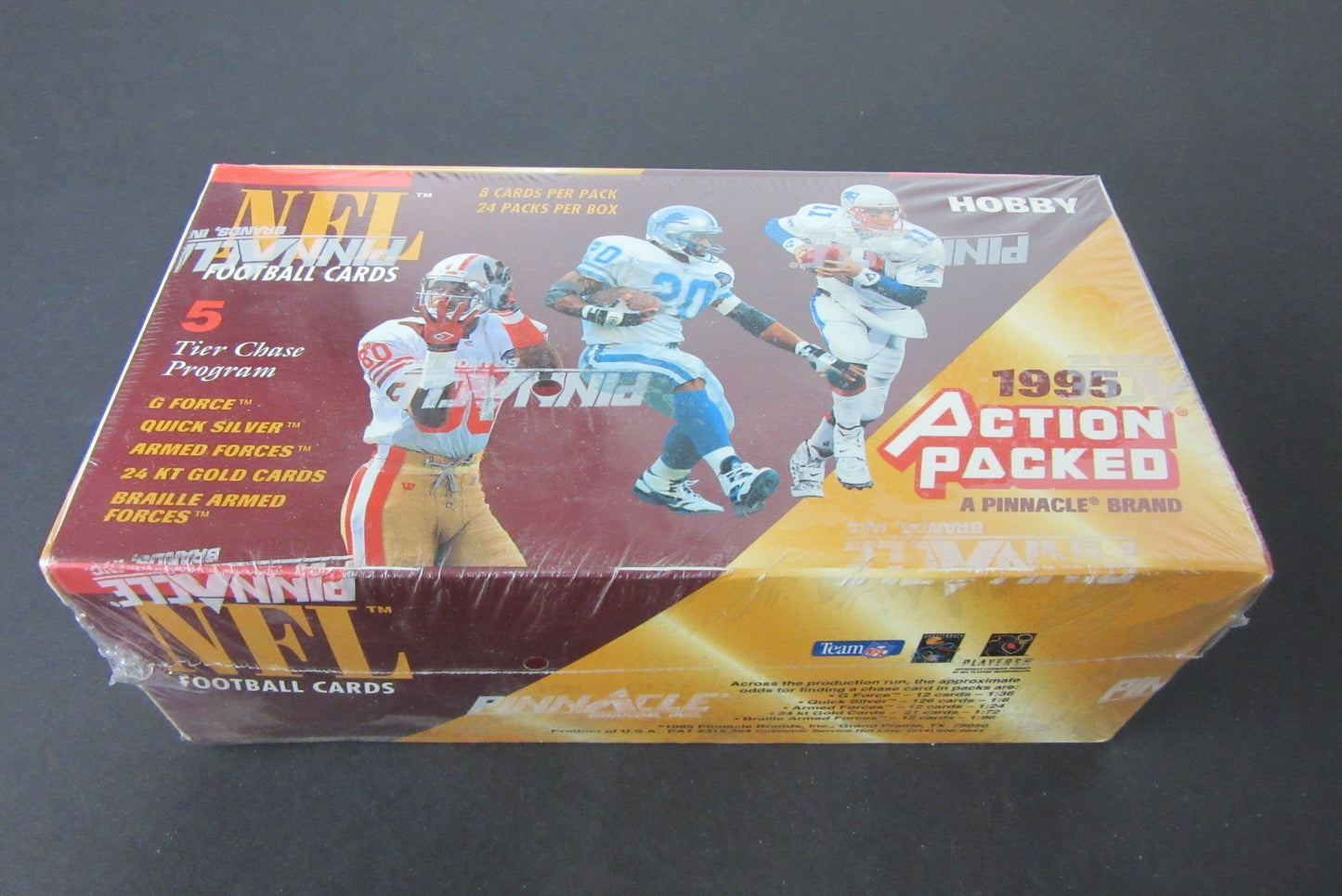 1995 Pinnacle Action Packed Football Box (Hobby)
