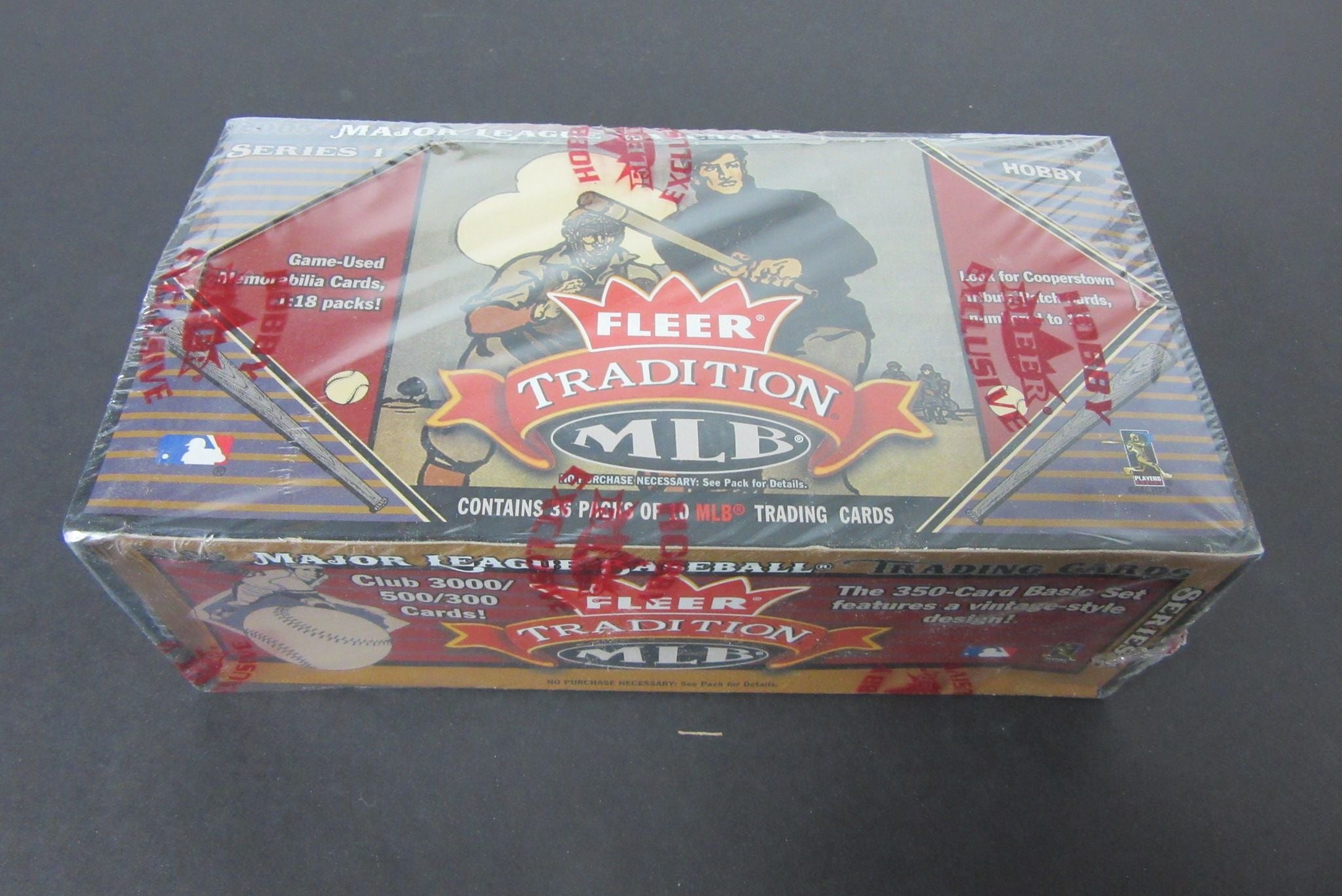 2005 Fleer Tradition Baseball Series 1 Box (Hobby)