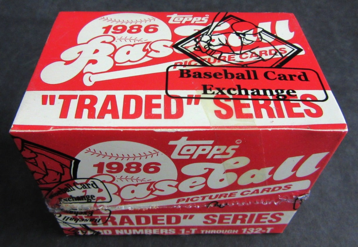1986 Topps Baseball Traded Factory Set (FASC)
