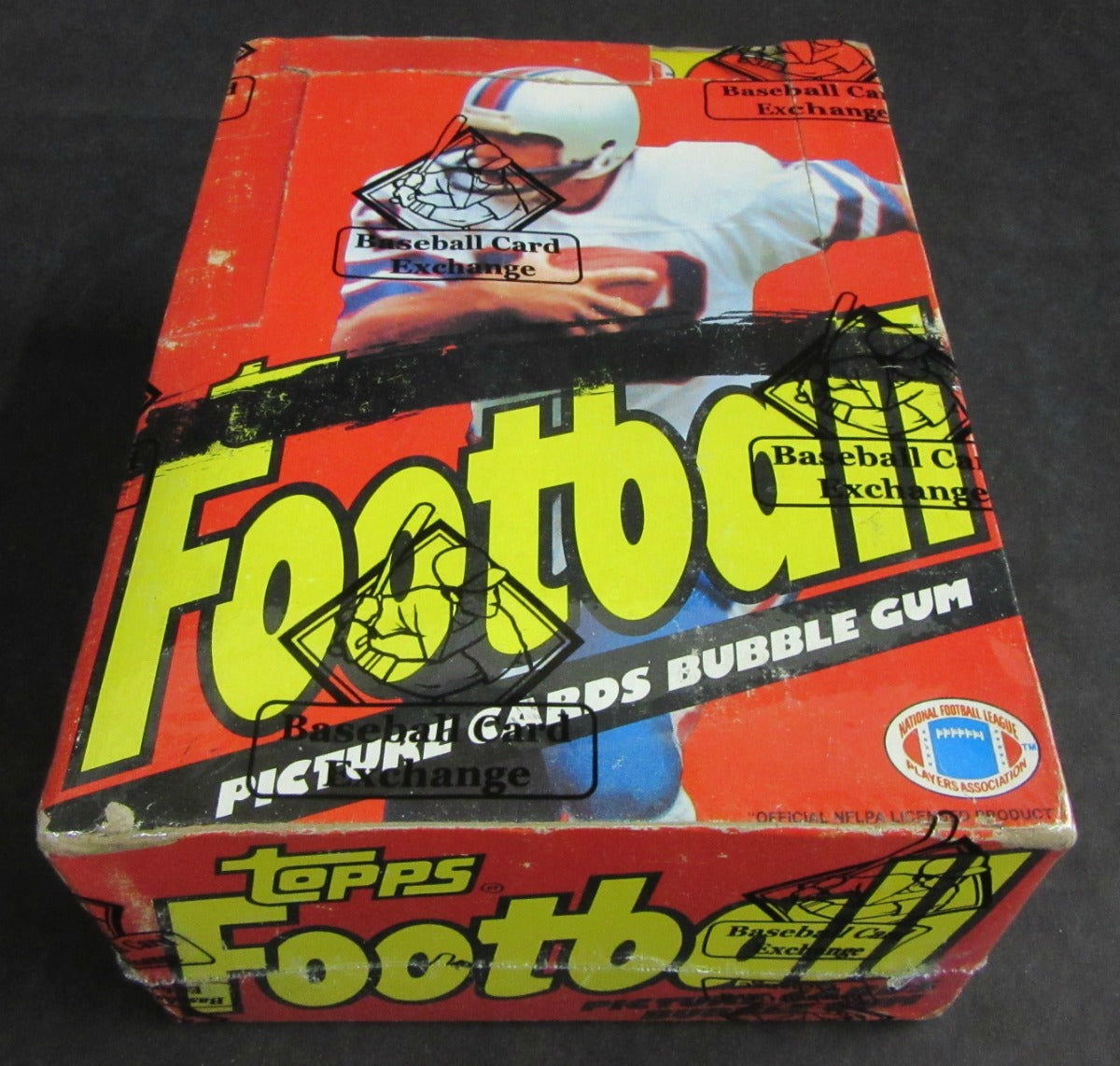 1981 Topps Football Unopened Wax Box (BBCE) (X-Out)