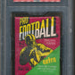 1971 Topps Football Unopened 1st Series Wax Pack PSA 7