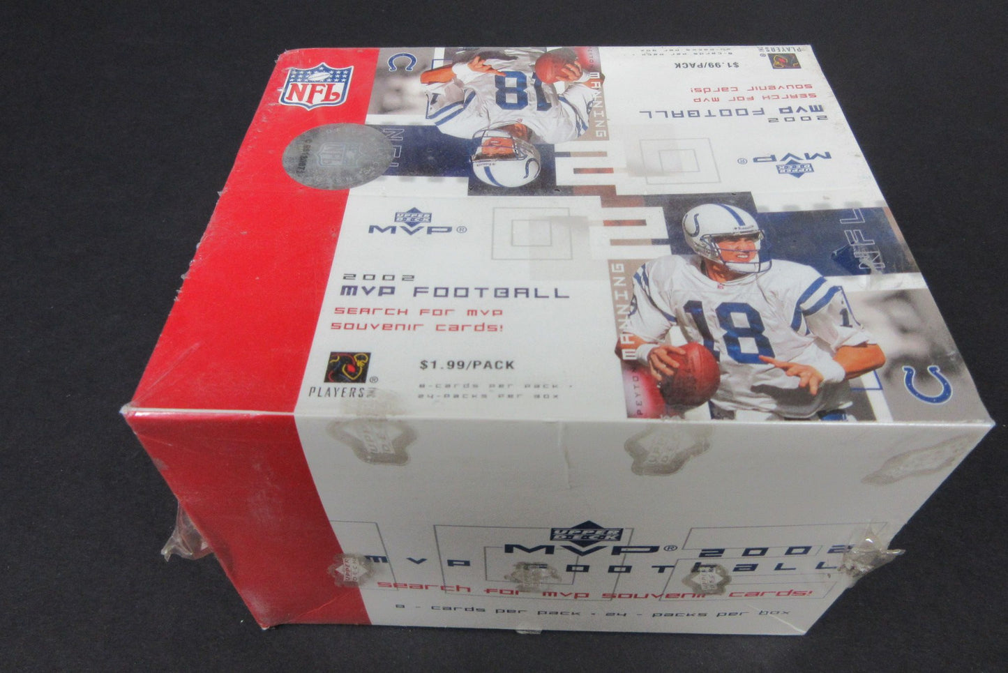 2002 Upper Deck MVP Football Box (Retail)