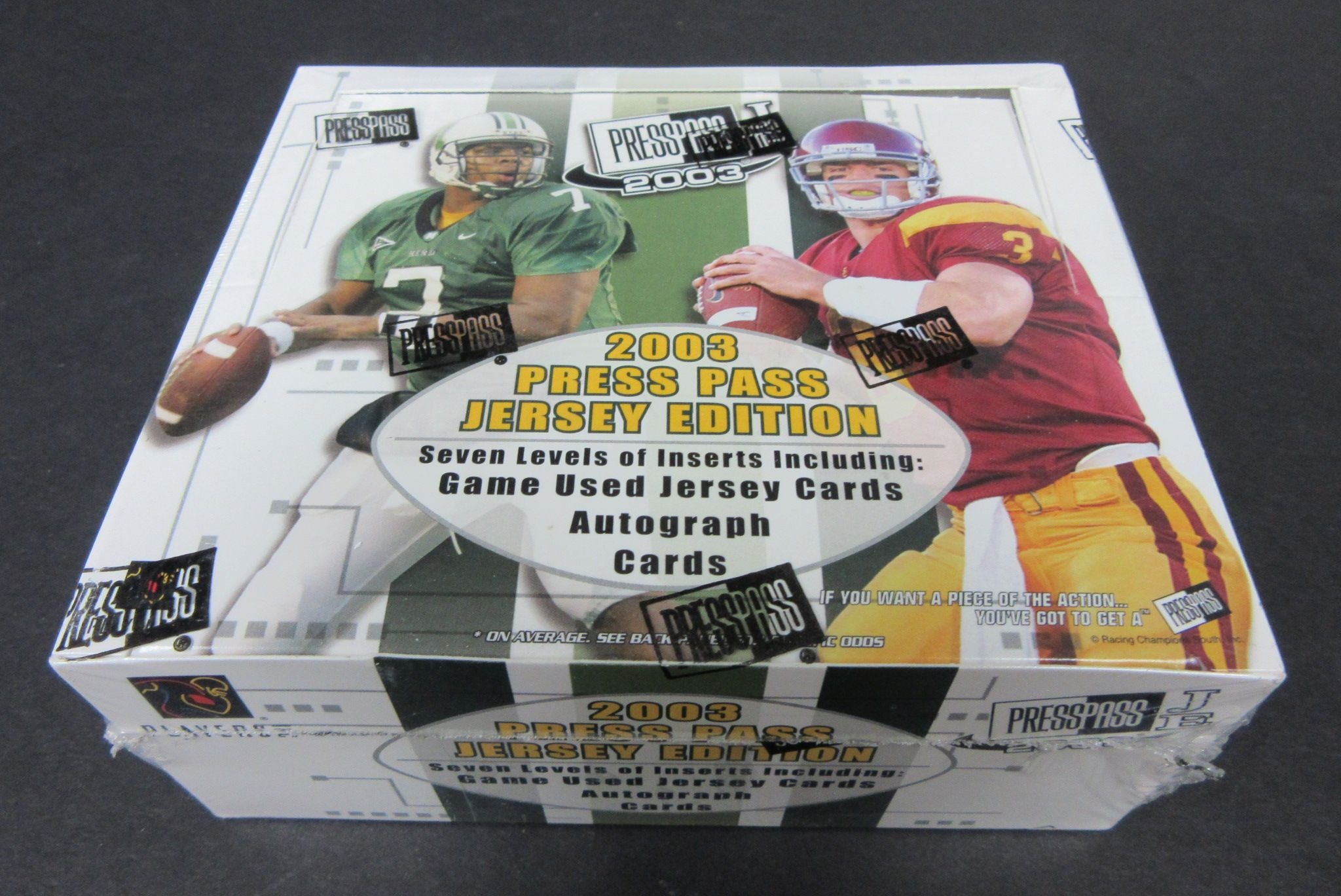 2003 Press Pass Jersey Edition Football Box (Retail)