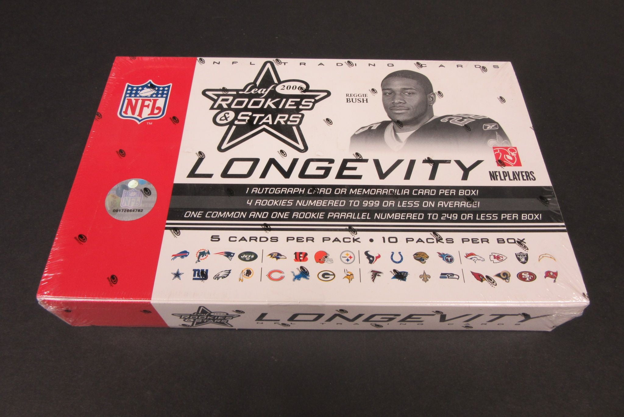 2006 Leaf Rookies & Stars Longevity Football Box