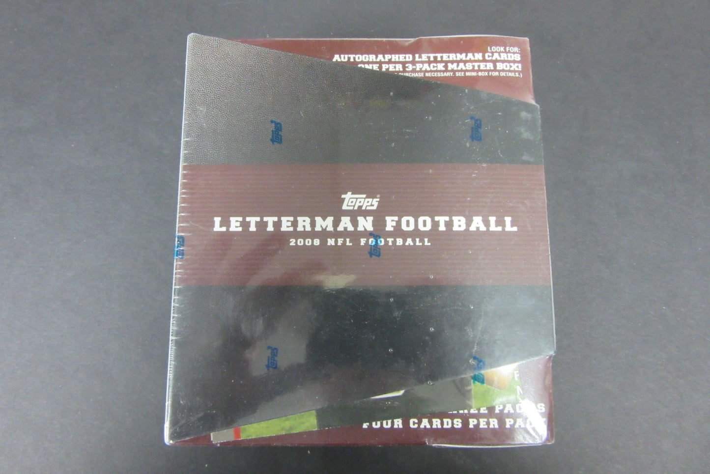 2008 Topps Letterman Football Box (Hobby)