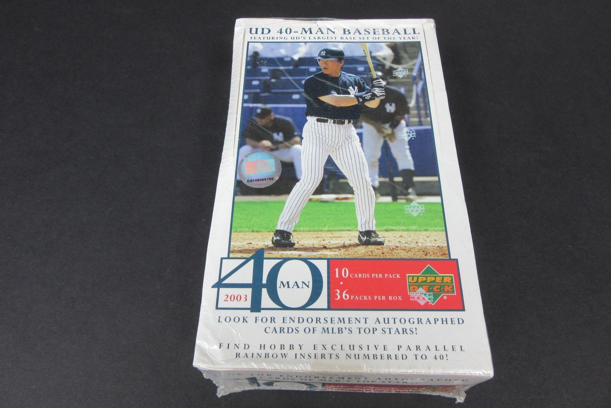 2003 Upper Deck 40 Man Baseball Box (Hobby)