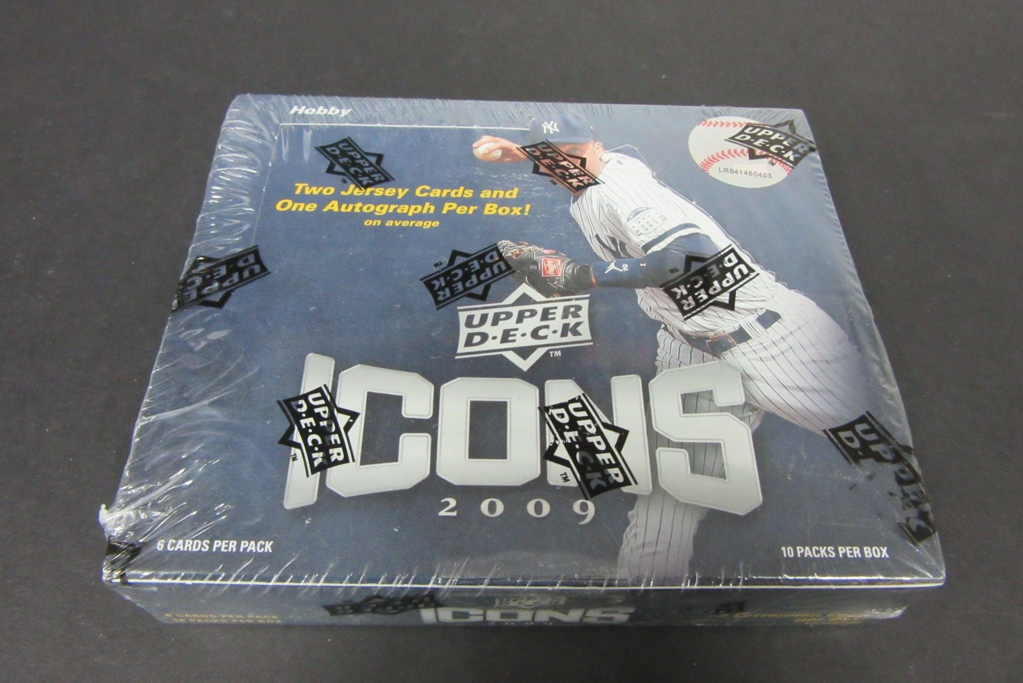 2009 Upper Deck Icons Baseball Box (Hobby)