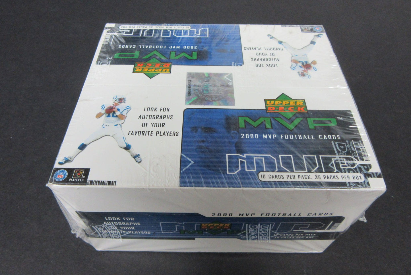 2000 Upper Deck MVP Football Box (Retail)
