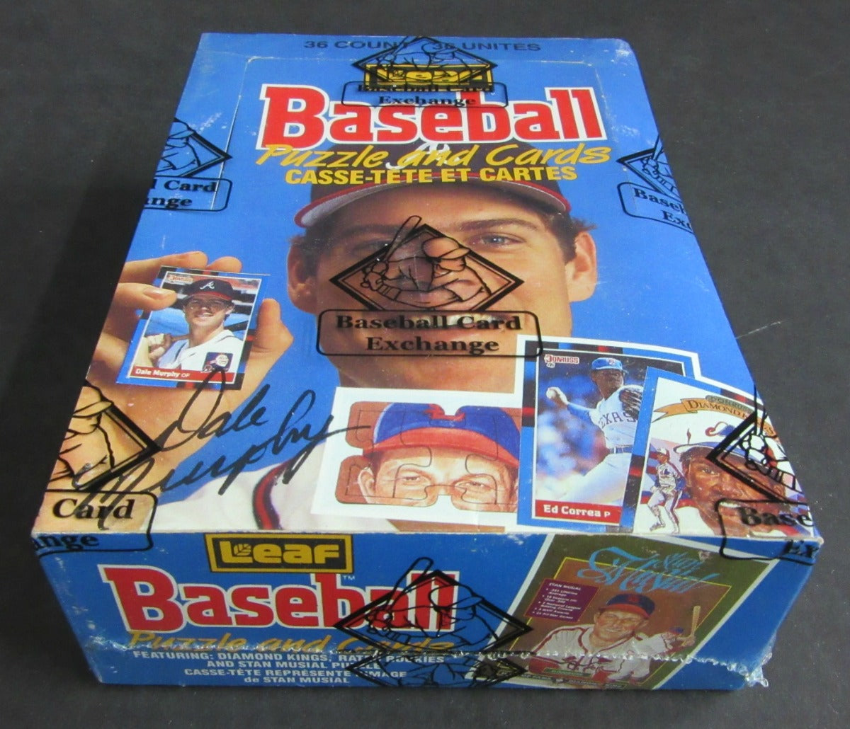 1988 Donruss Leaf Baseball Unopened Wax Box (FASC)