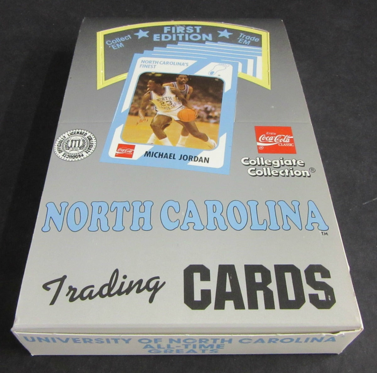 1989 Collegiate North Carolina 1st Edition Basketball Box
