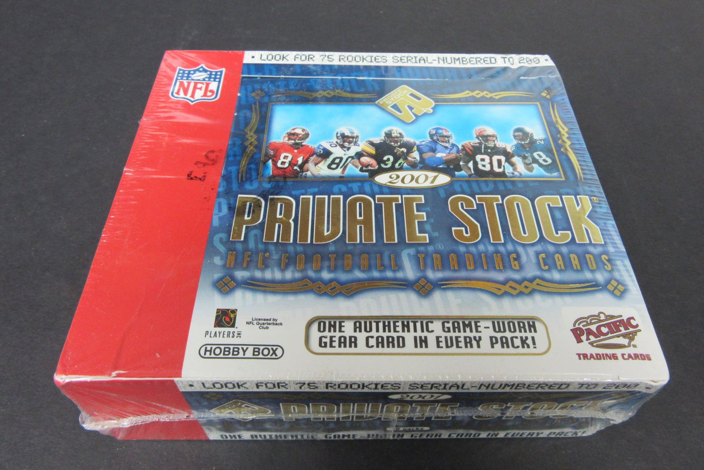 2001 Pacific Private Stock Football Box (Hobby)