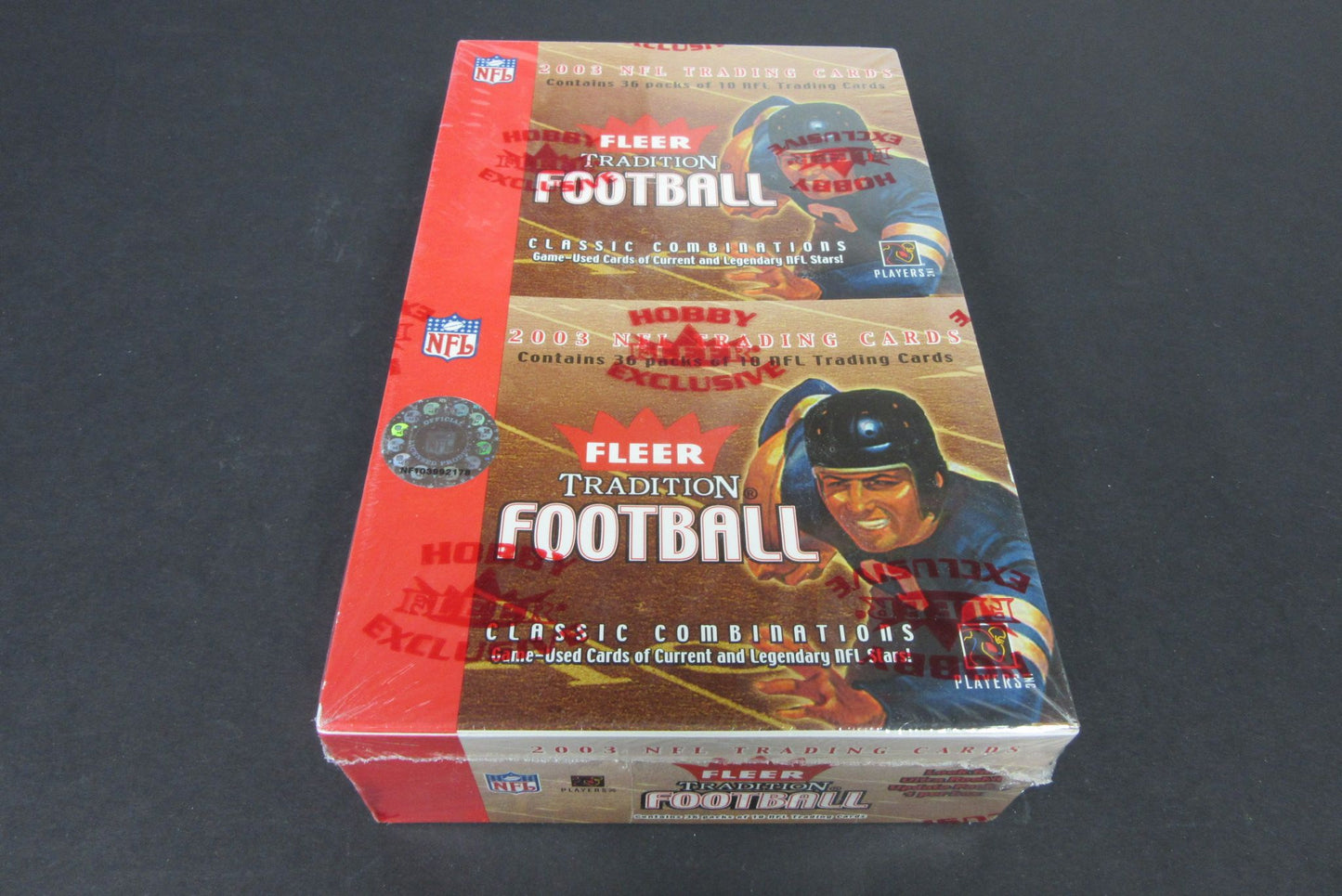 2003 Fleer Tradition Football Box (Hobby)