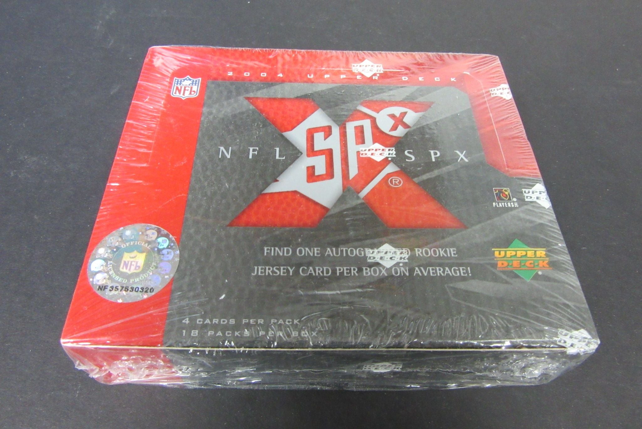 2004 Upper Deck SPX Football Box (Hobby)