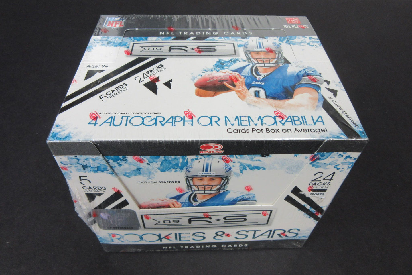 2009 Panini Donruss Leaf Rookies Stars Football Box (Hobby)