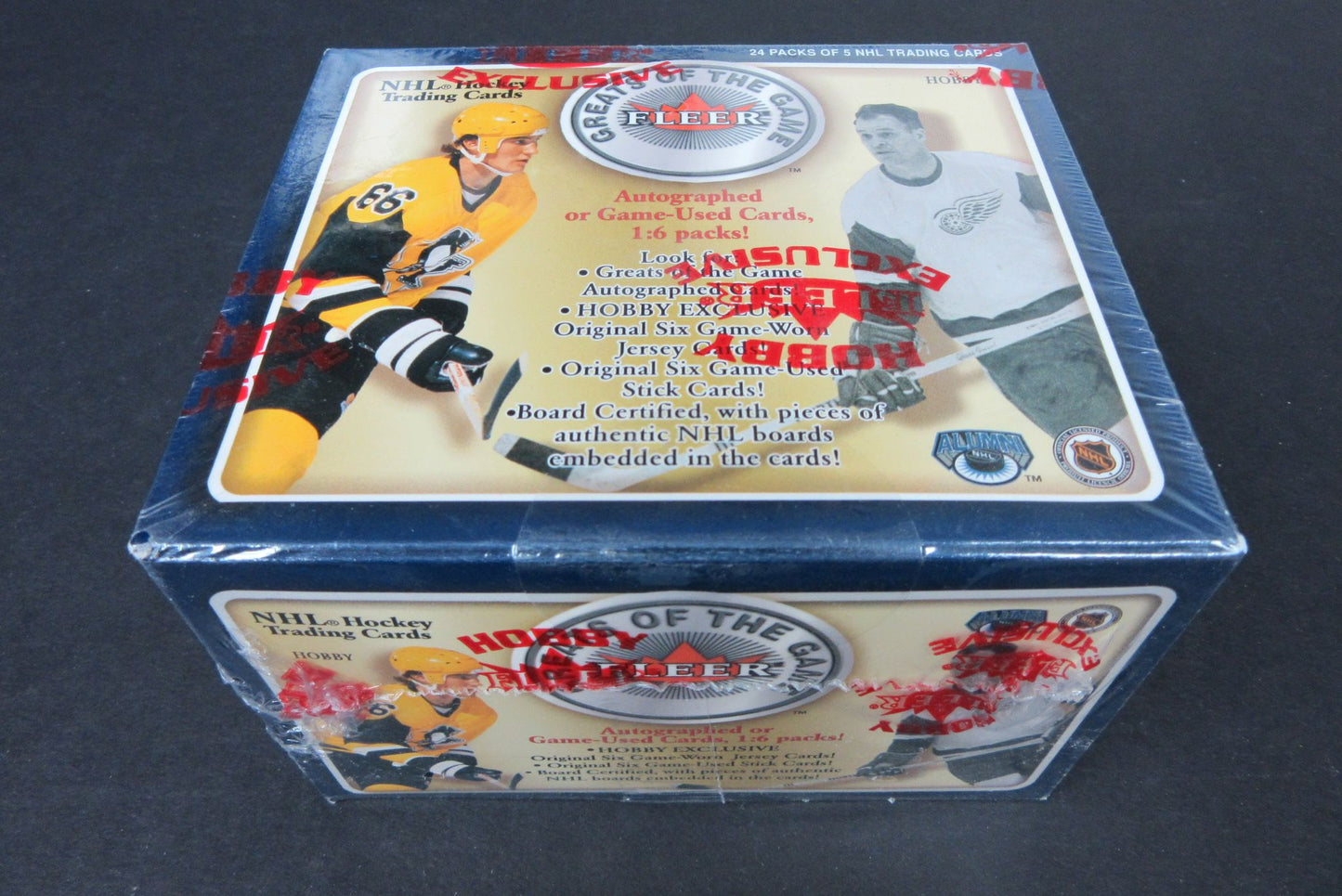 2001/02 Fleer Greats of the Game Hockey Box (Hobby)