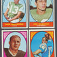 1967 Topps Football Near Set (131/132) EX/MT