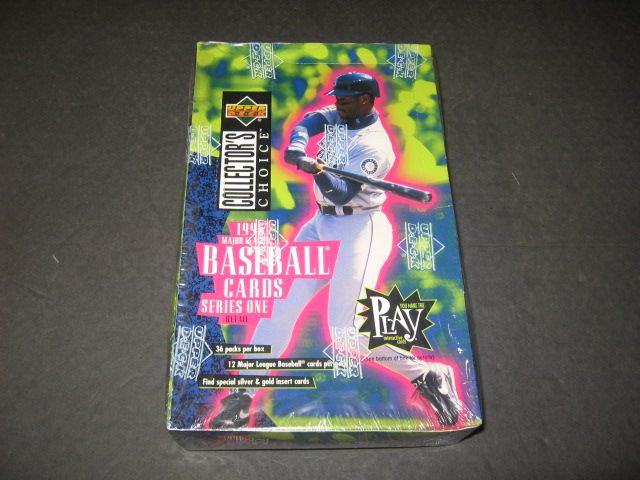 1996 Upper Deck Collector's Choice Baseball Series 1 Box (Retail) (36/12)