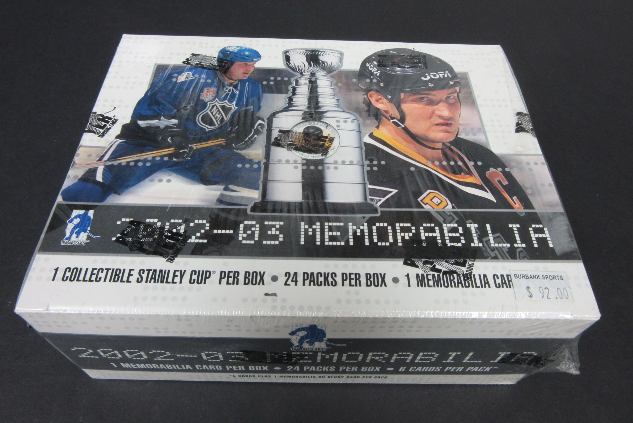 2002/03 ITG In The Game Be A Player Memorabilia Hockey Box