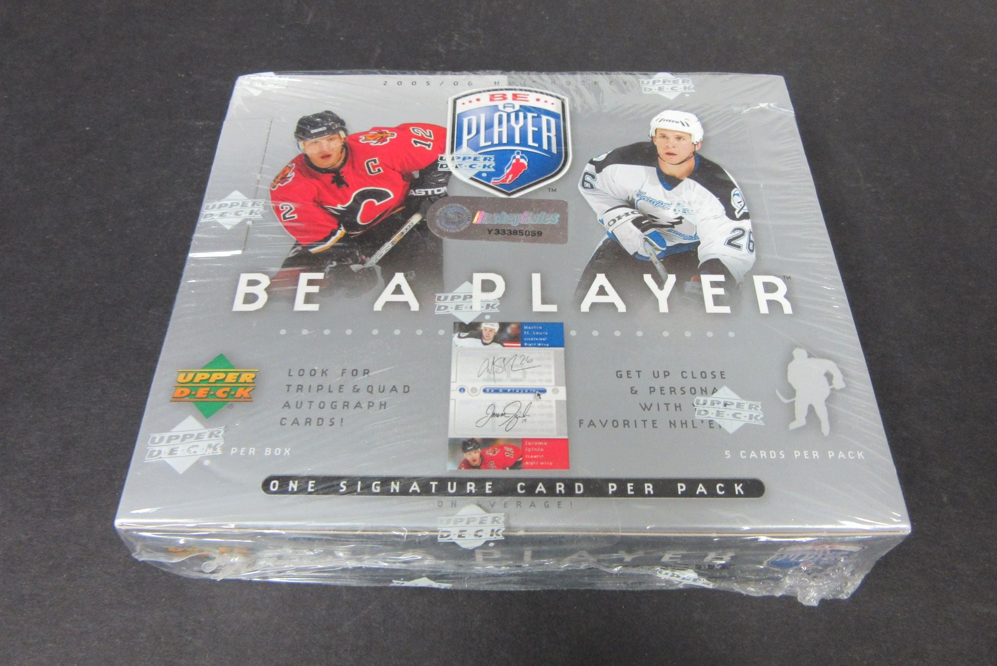 2005/06 Upper Deck Be A Player Signature Hockey Box (Hobby)