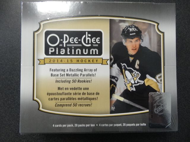 2014/15 Upper Deck OPC O-Pee-Chee Platinum Hockey Box (Hobby)