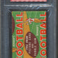 1954 Bowman Football Unopened 1 Cent Wax Pack PSA 8